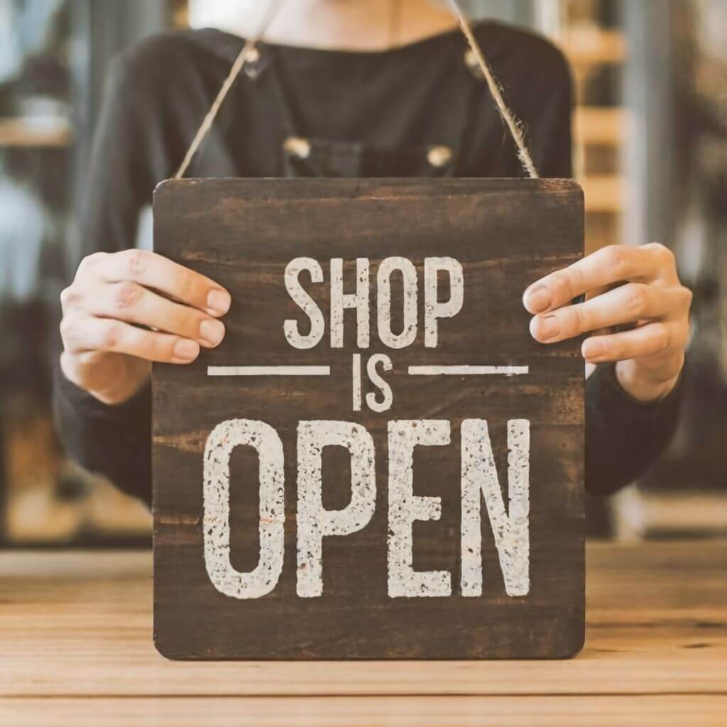 Shop is Open